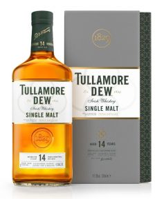 Tullamore Dew 14 Year Old Single Malt Whiskey  70cl