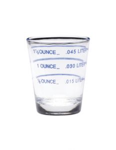 Shot Glass W/Measurement